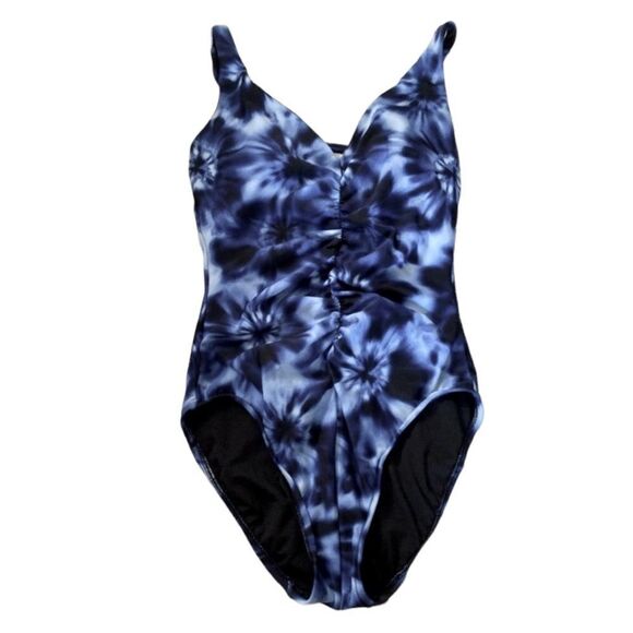 Aqua Green one piece bathing suit Small - Picture 1 of 6